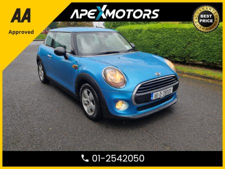 2016 MINI Hatch FINANCE ARRANGED * TOP-SPEC 1.5 DIESEL ONE-D * NCT AUG-26 * LOW TAX NOV-25 * ON BOARD SERVICE HISTORY * LOW LOW KMs * IMMACULATE * AA APPROVED * 101 SAFETY CHECKLIST * CRUISE CONTROL * 12-MONTH ROADSI