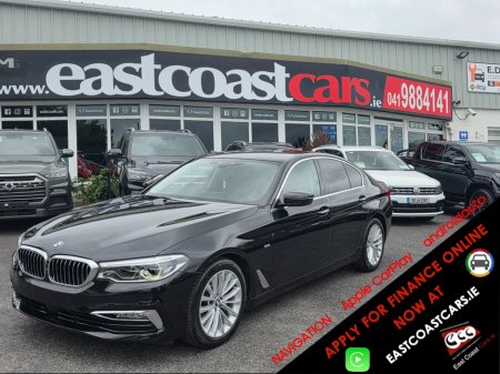 2017 BMW 5 Series 523D LUXURY - CARPLAY NAVIGATION EDITION FULL LEATHER ELECTRIC HEATED SEATS - 360 REVERCE CAMERA - PRIVACY GLASS