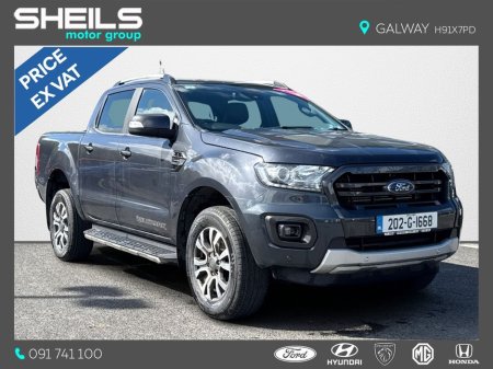 2020 Ford Ranger RANGER DOUBLE CAB WILDTRAK 2.0 PRICE EX VAT €26,829