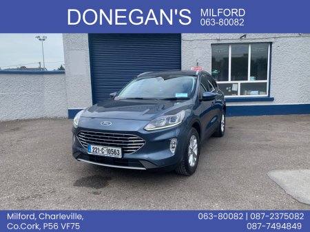 2022 Ford Kuga TITANIUM 5DR 1.5 TD 120 S6.2 M6 F €34,000