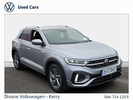 2025 Volkswagen T-Roc AUTO R-LINE 75 1.5 TSI PETROL 150 BHP €42,500