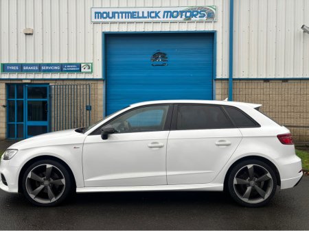 2017 Audi A3 1.6 TDI S LINE BLACK EDITION 116PS 5DR €16,750