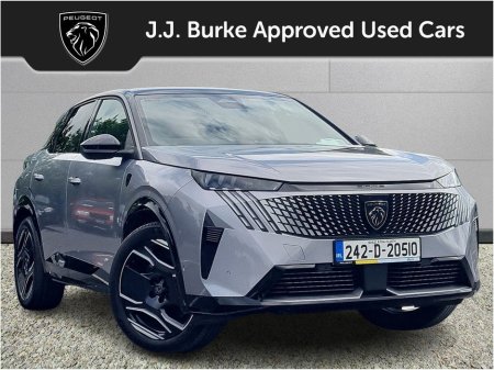 2024 Peugeot 3008 BEV 73kWH 210BHP GT €36,950