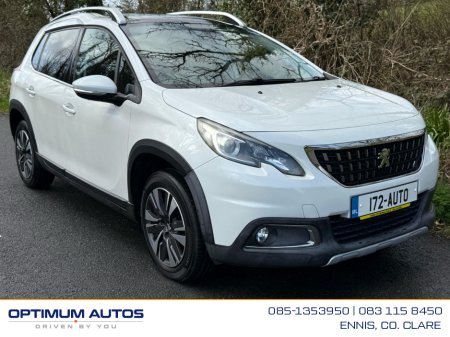 2017 Peugeot 2008 AUTOMATIC 1.2 PETROL ALLURE €13,500