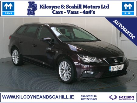 2018 SEAT Leon AUTO 1.6 SE DYNAMICS TECHNOLOGY 115PS 5DR TECH TDI