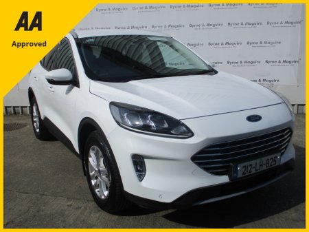 2021 Ford Kuga TITANIUM HEV HIGH SPEC WITH FRONT AND REAR CAMERA ,PARKING SENSORS, FULL HEATED CREAM LEATHER SEATS AND STEERING WHEEL WITH ONLY  41889 KMS FULLY SERVICED, 12 MONTHS AA AND 12 MONTHS WARRANY!!