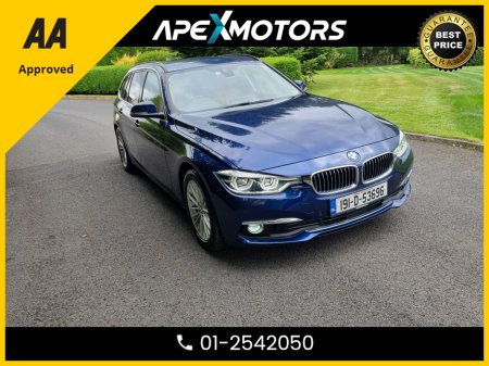 2019 BMW 3 Series 320D TOURING AUTO * FINANCE ARRANGED * AUTOMATIC (DSG) * WIRELESS APPLE CARPLAY * FULL TAN LEATHER  * IMMACULATE * TOP-SPEC M-SPORT * LOW LOW MILES * ADAPTIVE CRUISE * NEW NCT JUL-26 * LOW TAX