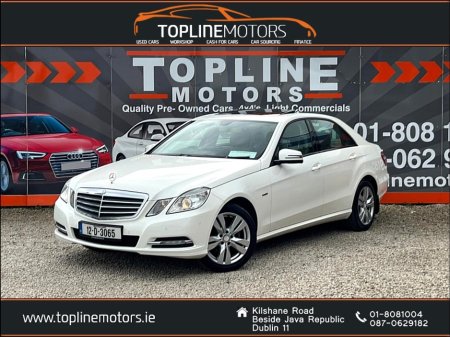 2012 Mercedes-Benz E Class ==200 CDI//AUTO//FULL LEATHER//NEW NCT//SERVICED== €8,950