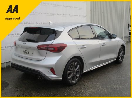 2023 Ford Focus ST-LINE 1.0 PETROL   TOP OF THE RANGE MODEL WITH ONLY 54000 KMS,  FULLY SERVICE WITH 12 MONTHS WARRANTY AND 12 MONTHS AA COVER. €28,500 thumbnail
