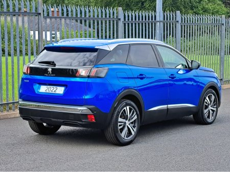 2022 Peugeot 3008 ALLURE PREMIUM 1.5TD 130BHP **REVERSING CAMERA** €28,950
