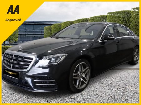 2020 Mercedes-Benz S Class MB S560 LWB AMG LINE SPECIAL ORDER,VAT Q VEHICLE, Burmester Surround Sound System, AMG Bodystyling + Illuminated AMG Door Sills,64-Colour Ambient Lighting, Magic Vision Control (Heated Adaptive Wipers €54,320