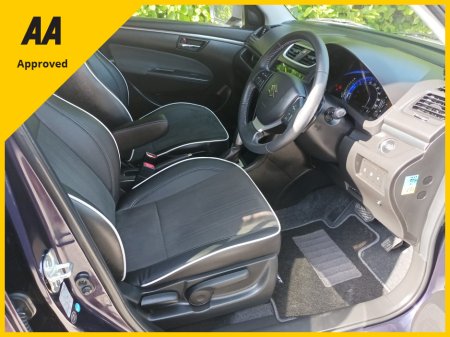 2016 Suzuki Swift STYLE 1.2 AUTOMATIC MILD HYBRID LEATHER AND SUEDE INTERIOR VERY LOW MILEAGE 38,398KM AUTO HEADLIGHTS FACTORY IMMOBILISER PUSH BUTTON START  2 FACTORY REMOTE KEYS FULLYSERVICED 4 NEW TYRES 2 YEARS NCT €12,495