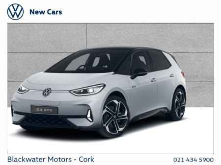 2026 Volkswagen ID.3 GTX 79kWh 286BHP *ORDER YOUR 261 TODAY* €42,950