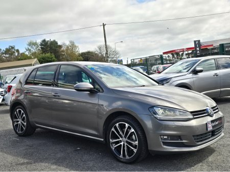 2015 Volkswagen Golf 1.4 TSI TAN LEATHER MILANO HIGHLINE EDITION  - HEATED SEATS LEATHER - REV CAMERA - STUNNING CAR - €14,750