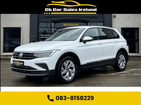 2021 Volkswagen Tiguan 2.0 TDI Life SUV 5dr Diesel DSG APP CARPLAY,FRONT AND REAR PARKING SENSORS €30,400