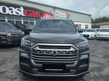2025 KGM Musso 2.2 PICK UP 5 SEATER COMMERCIAL 4WD 200 BHP 3.5 TON TOWING CAPACITY REV-CAMERA // 5 YEAR WARRANTY // APPLY FOR FINANCE TODAY // THE BEST VALUE PICK UP IN IRELAND // €43,950