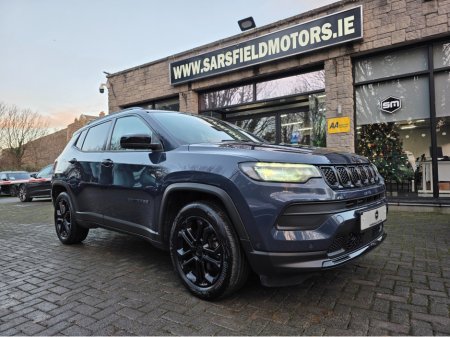2022 Jeep Compass NIGHT EAGLE 1.5E HYBRID 130 BHP DCT. HUGE SPEC. FINANCE ARRANGED. SIMI. AA APPROVED.