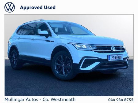 2022 Volkswagen Tiguan Allspace 2.0TDI 150HP M6F LIFE €34,950