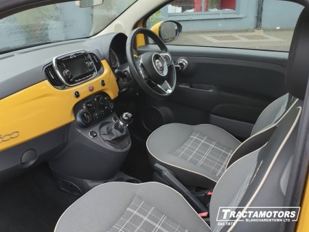 2016 Fiat 500 1.2 LOUNGE 69BHP 3DR €8,699