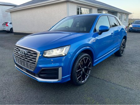 2018 Audi Q2 1.6 TDI S-LINE 115 BHP **VIRTUAL DASH**FLAT BOTTOM STEERING WHEEL**HALF LEATHER**SPRINT BLUE**FSH**MINT** €21,750 thumbnail