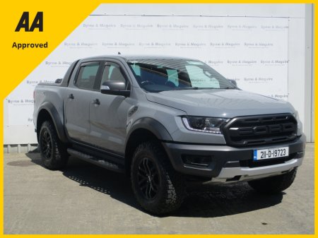 2021 Ford Ranger D/CAB RAPTOR - 2.0 TDI 213 A10 . FULLY SERVICED DOE TESTED AND READY TO GO WITH WARRANTY !! PRICE PLUS VAT