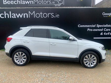 2021 Volkswagen T-Roc 2.0 TDI 150 BHP SPORT DSG // ONE OWNER // DOCUMENTED SERVICE HISTORY // EXCELLENT CONDITION // CRUISE, SUNROOF AND PARKING SENSORS // €22,950