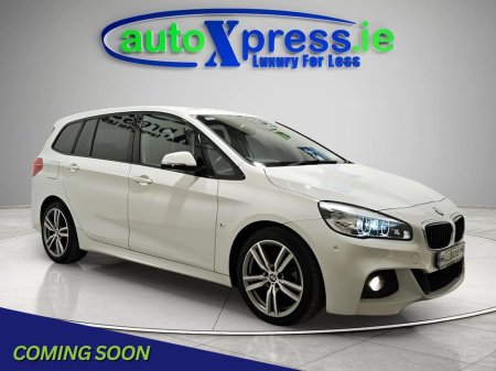 2016 BMW 2 Series Gran Tourer 7 Seater 218D M-SPORT Automatic, Reversing camera €15,995