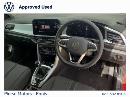 2025 Volkswagen T-Roc T-ROC EDITION 75 1.0TSI M6F 116HP €35,950