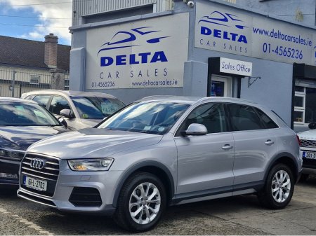 2016 Audi Q3 SE 2.0 TDI 150BHP MANUAL NCT 06/26 TAX 02/26 FINANCE AVAILABLE @ €67 PER WEEK 2 KEYS/ SERVICE HISTORY/ AUDI MMI/ PARKING SENSORS/ BLUETOOTH/ ALLOYS/ POP UP DISPLAY/ HISTORY CHECKED