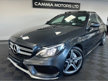 2016 Mercedes-Benz C Class MERCEDES BENZ C CLASS AMG LINE PREMIUM 4DR AUTO*PANORAMIC SUNROOF*HEATED BLACK LEATHER ELECTRIC MEMORY ADJUSTABLE SEATS*REVERSE CAMERA*ELECTRIC TAILGATE*KEYLESS ENTRY & START*FINANCE AVAILABLE* €18,950