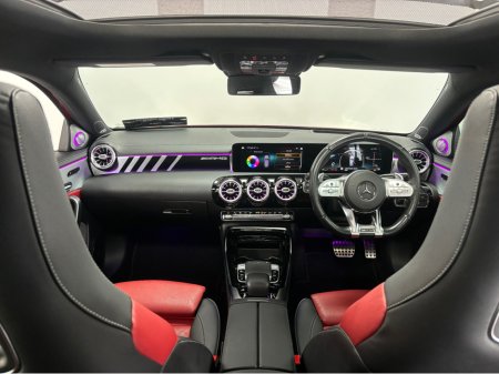 2019 Mercedes-Benz AMG MERCEDES BENZ  A35 4MATIC PREMIUM PLUS AUTO*EVERY OPTIONAL EXTRA*PANORAMIC TILT AND SLIDE SUNROOF*HEATED SEATS, MASSAGE SEATS, ELECTRIC MEMORY ADJUSTABLE DRIVER & PASSENGER CHAIR*PARK ASSIST 360 CAM* €39,950 thumbnail