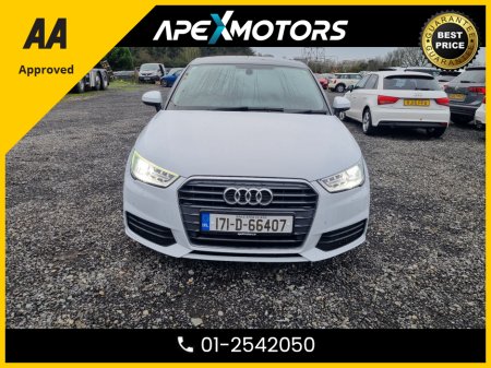 2017 Audi A1 FINANCE ARRANGED * 1.0 5DR AUTO * NEW NCT SEP-27 * AA APPROVED * 101 SAFETY CHECKLIST * AUTOMATIC (DSG) * IMMACULATE * HEATED SEATS *STAMPED SERVICE HISTORY *COLOUR REVERSE CAMERA *TOP-SPEC 01-2542050 €14,249