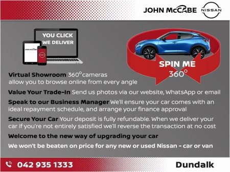 2024 Nissan Juke HYBRID SV PREMIUM 2T AUTOMATIC *RETAIL PRICE €27,950 - €2,000 SCRAPPAGE* FLEXIBLE FINANCE OFFERS AVAILABLE* €25,950