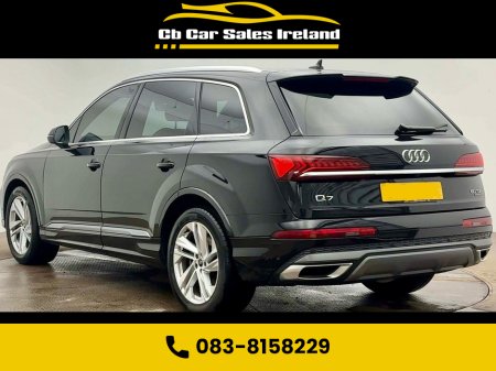 2023 Audi Q7 3.0 TDI V6 50 S line SUV 5dr Diesel Tiptronic quattro Euro 6 (s/s) (286 ps) 1 OWNER + AIR SUSPENSION + 7 SEATS + FULL LEATHER INTERIOR €86,300