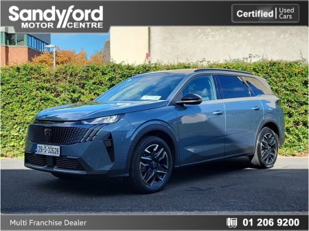 2025 Peugeot 5008 1.2 Hybrid 136bhp E-DCS6 Allure €45,250