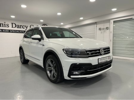 2019 Volkswagen Tiguan (191) TIGUAN 2.0TDI R LINE DSG 4 MOTION VW/AUDI SPECIALISTS WWW.DENISDARCYCARS.IE €29,950