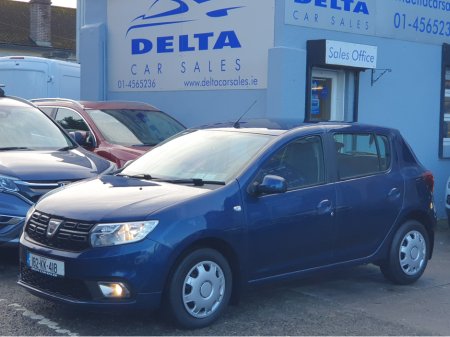 2018 Dacia Sandero SIGNATURE 1.0L PETROL 75BHP MANUAL NCT 09/27 TAX €200 PER YEAR FINANCE AVAILABLE @ €36 PER WEEK 2 KEYS/ PART SERVICE HISTORY/ TOUCH SCREEN MEDIA/ SAT NAV/ PARKING SENSORS/ BLUETOOTH/ HISTORY CHECKED