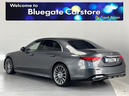 2022 Mercedes-Benz S Class 580 E LWB AMG LINE**BURMESTER SOUND SYSTEM**FRONT ELECTRIC HEATED SEATS**REAR HEATED SEATS**CREAM LEATHER INTERIOR**AMBIENT LIGHTING**20" ALLOYS**REVERSE CAMERA**ELECTRIC TAILGATE**WIRELESS CHARGING** €84,995 thumbnail