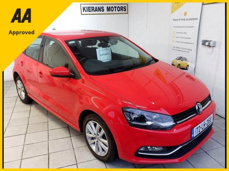 2017 Volkswagen Polo 1.2 AUTOMATIC Comfort : only 56000 kms : FINANCE ARRANGED : €13,950