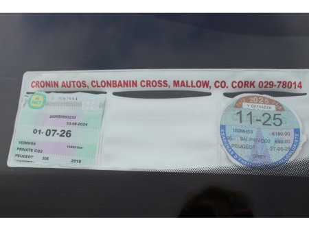 2018 Peugeot 308 B6 F/L ACTIVE 1.6 BLUE HDI 100 4DR €9,595