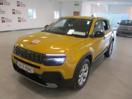 2025 Jeep Avenger AVENGER BEV 54KWH ALTITUDE 156HP €33,245
