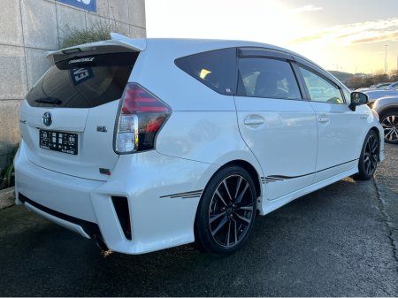 2015 Toyota Prius Alpha GS SPORT 7 SEATER AUTOMATIC HYBRID 1.8 PETROL //LOW MILES//HIGH SPEC//HALF LEATHER SEATS//KEYLESS ENTRY//REVERSE CAMERA// €17,950