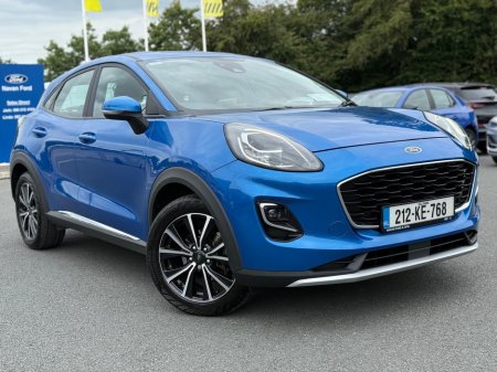 2021 Ford Puma TITANIUM 5DR 1.0T 125 MHEV * Warranty until July 2028*From €306 per month