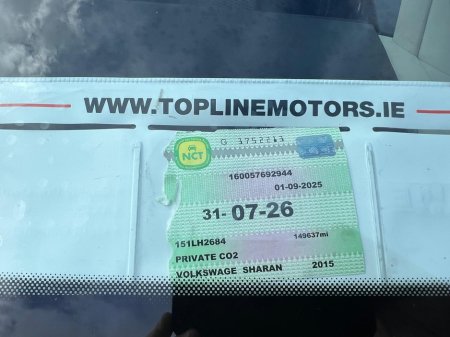 2015 Volkswagen Sharan ==2.0 TDI S BLUEMOTION//7SEATER//NCTED//SERVICED== €10,950