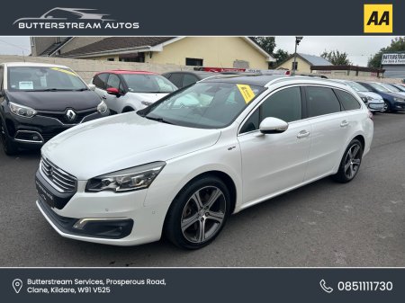 2016 Peugeot 508 2.0 D GT LINE SW PANROOF €13,999