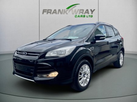2014 Ford Kuga 2.0 TDCI ZETEC 2WD 150 BHP**HALF LEATHER**FRONT FOG LIGHTS**FSH**MINT**