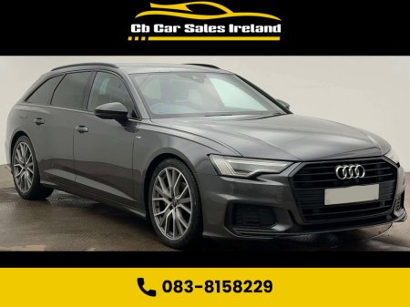 2021 Audi A6 2.0 TDI 40 Black Edition Estate 5dr Diesel S Tronic Euro 6 (s/s) (204 ps) 1 OWNER + VIRTUAL COCKPIT + REVERSE CAMERA + HEATED SEATS
