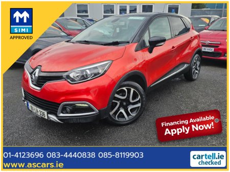 2016 Renault Captur SIGNATURE 1.5 DCI ** IRISH CAR ** FULL LEATHER INTERIOR ** REVERSE CAMERA ** STUNNING EXAMPLE ** €8,995