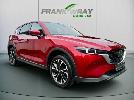 2022 Mazda CX-5 2.2 SPORT D 150 SKYACTIV **FULL LEATHER**CAMERA**FSH**MINT**ONE OWNER** €25,450