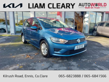 2015 Volkswagen Golf SV COMFORTLINE 1.6 TDI MANUAL 5SPEED 110HP 5DR €9,995